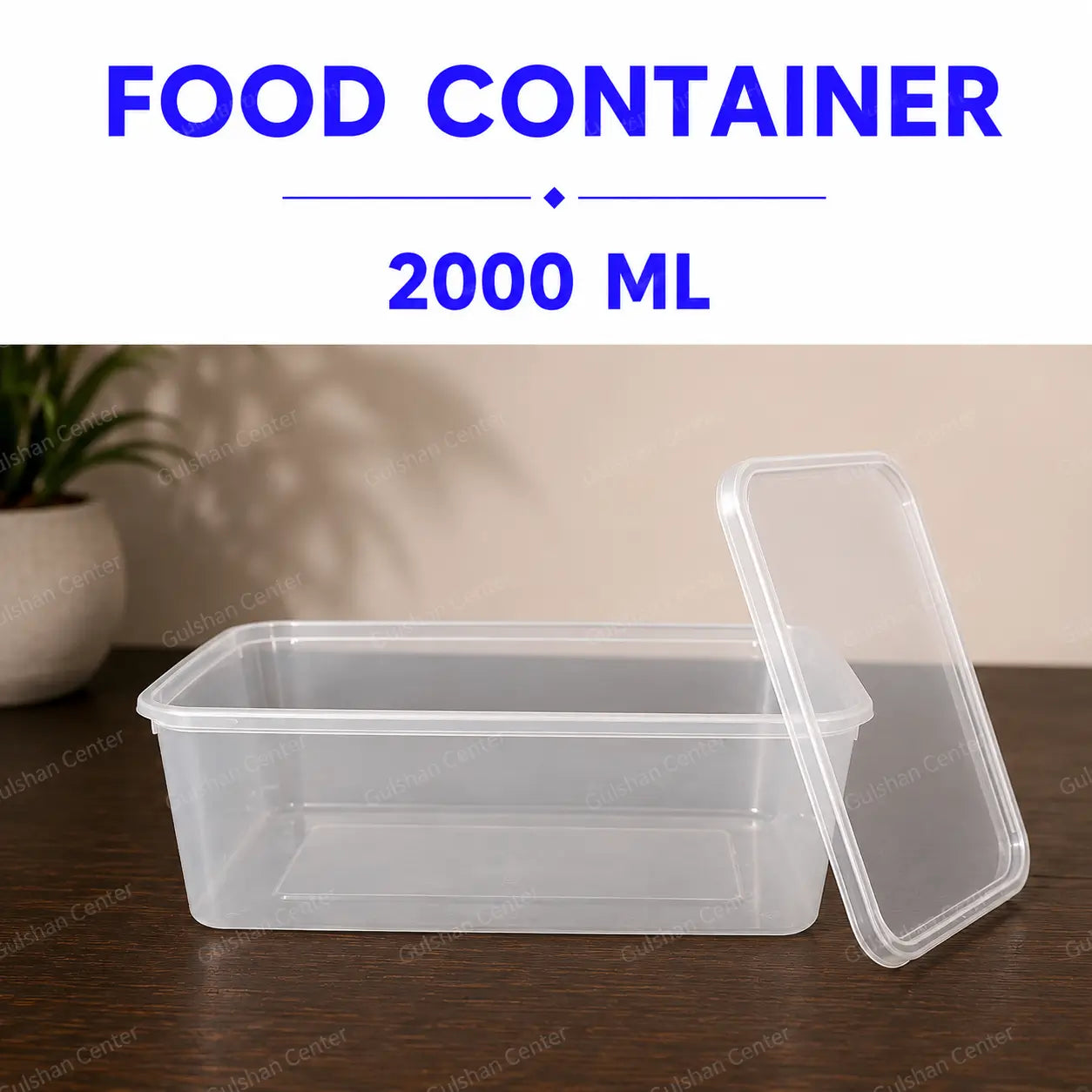 2000ml Disposable Box with Lid
