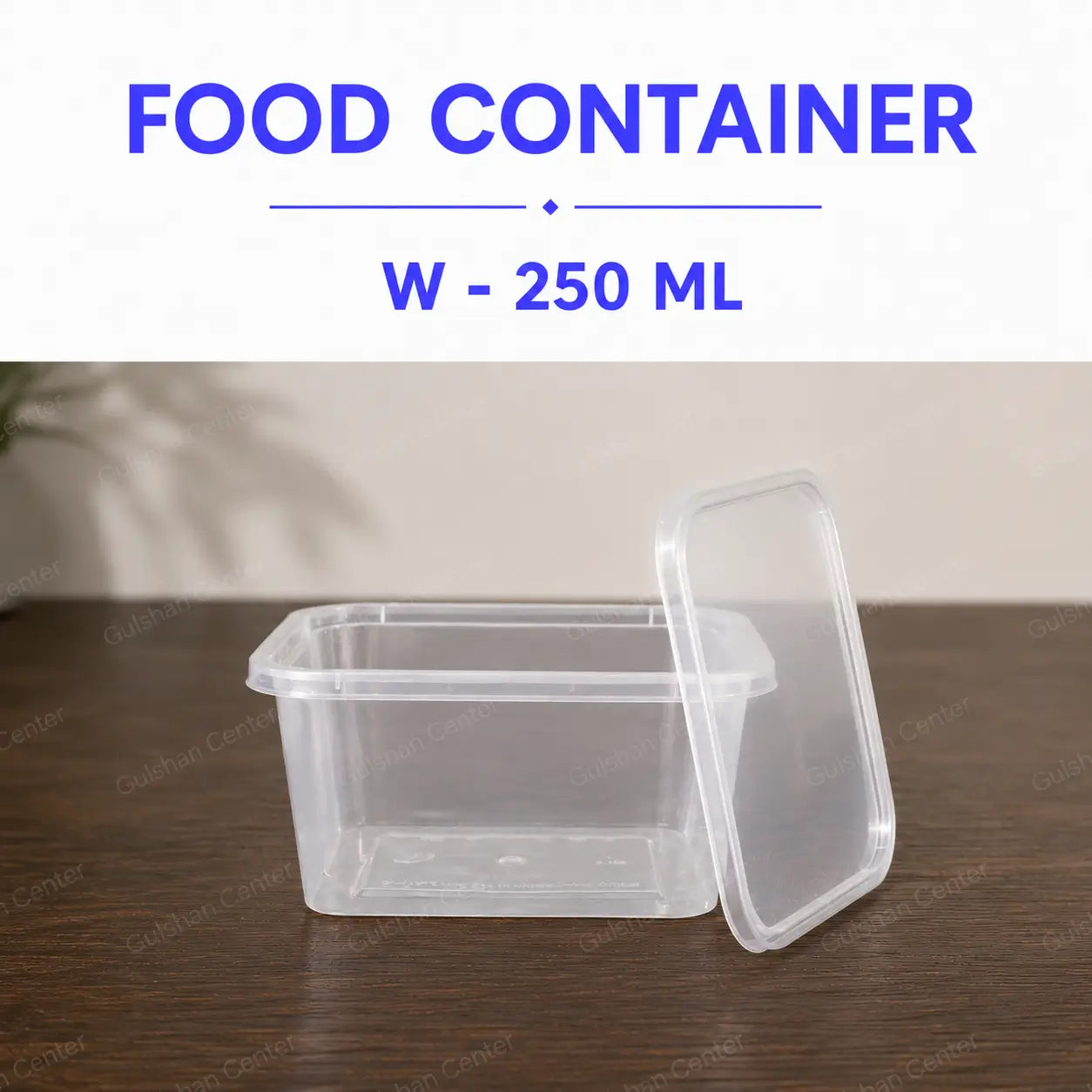 250ml Disposable Box with Lid