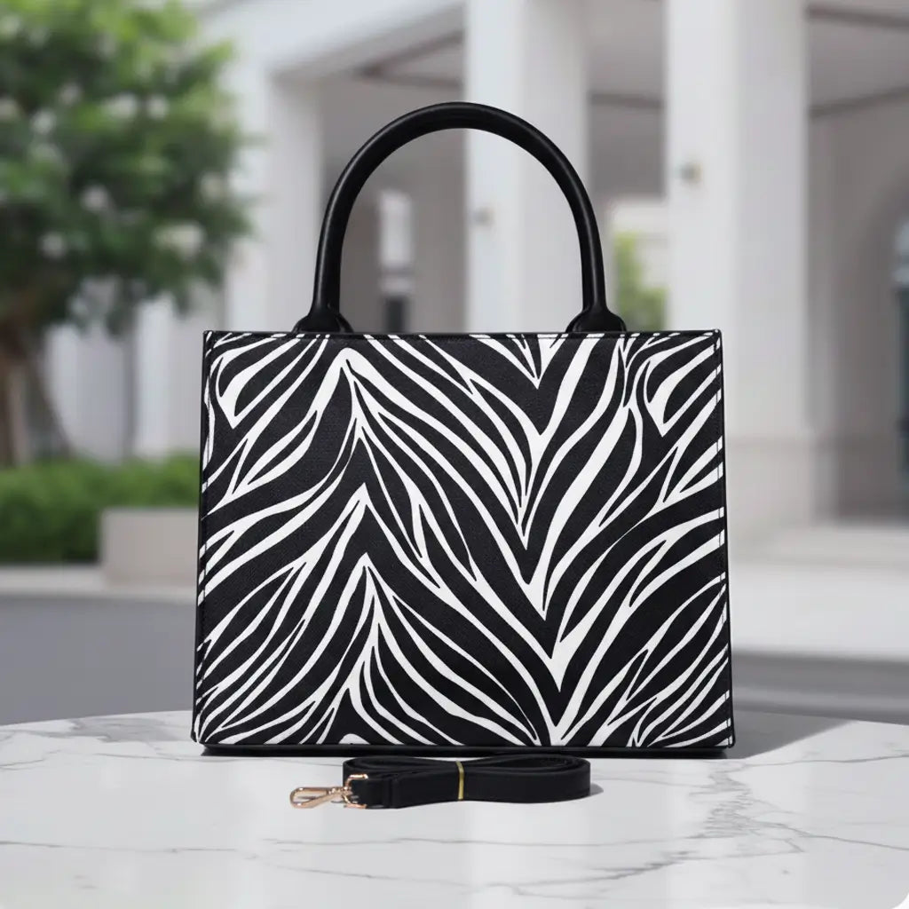 Tote Zebi Luxe - Black