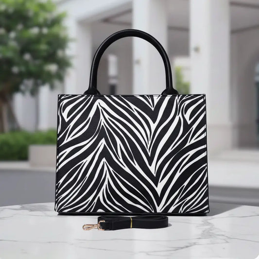 Tote Zebi Luxe - Black