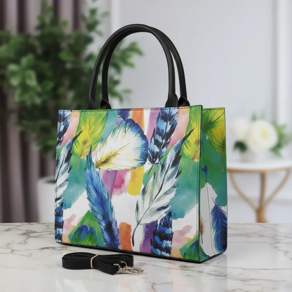 Tote Feather Bloom - Green