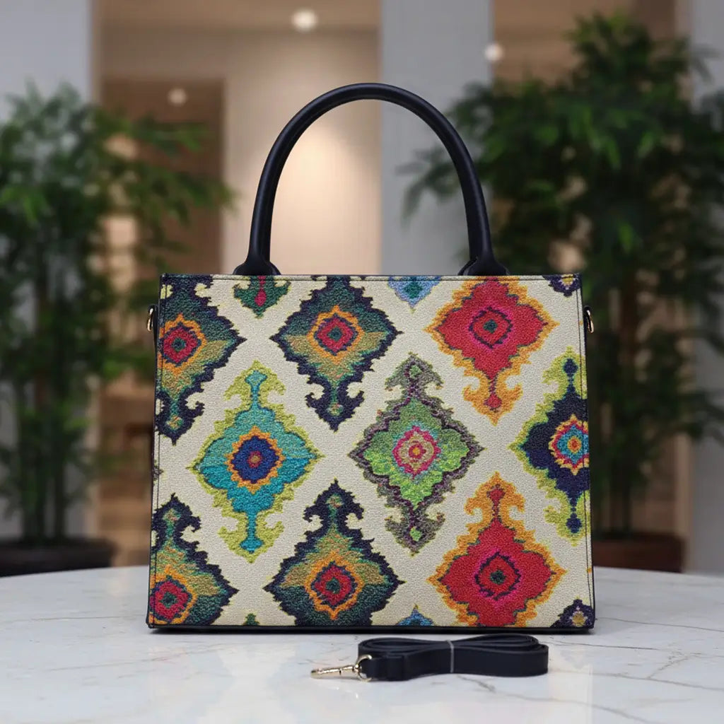 Tote Nova Mosaic - Parrot Green