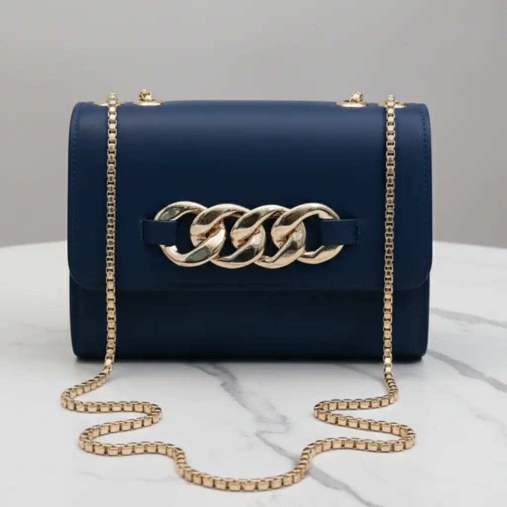 Vivique 2PCS Blue – trendy and functional crossbody bag set for girls in Pakista