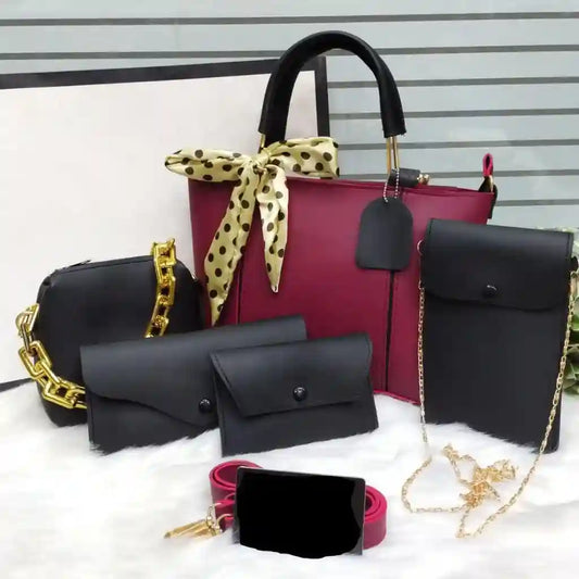 Sable 5PCS – Maroon Black