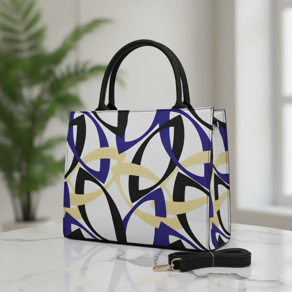 Tote Curve Wave - Blue
