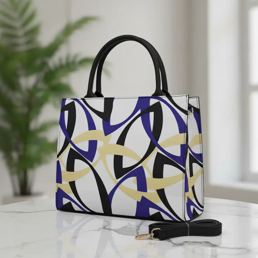 Tote Curve Wave - Blue