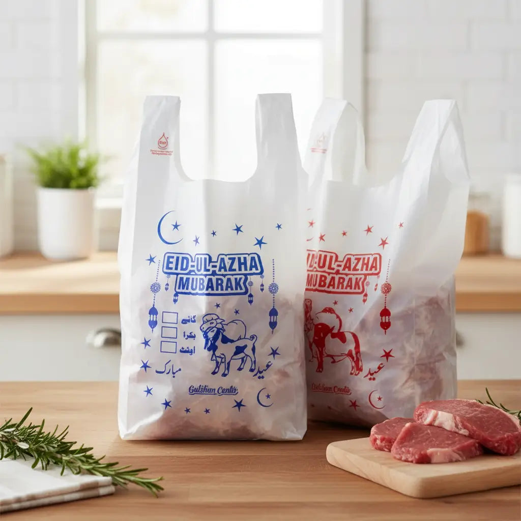 medium size meat bag Pakistan bakra eid shopper