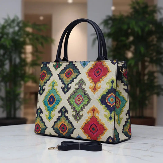Tote Nova Mosaic - Parrot Green