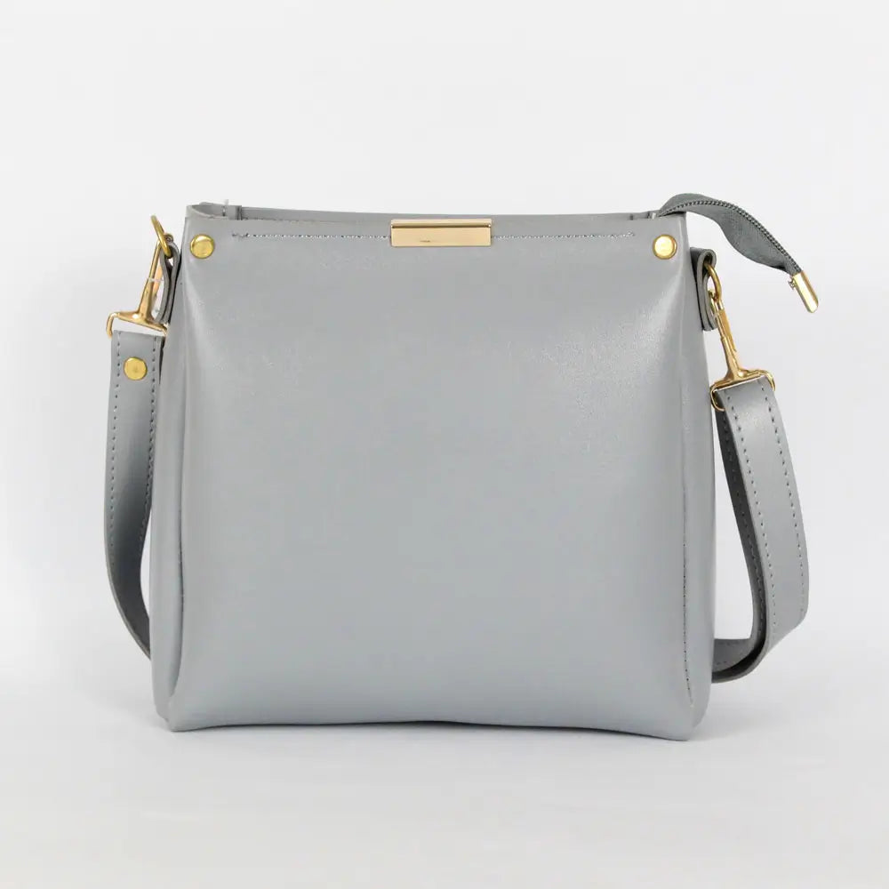 Capri Grey – elegant pouch and shoulder bag for girls in Pakistan