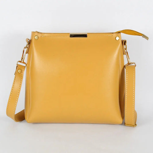 Capri Yellow – bright pouch and shoulder bag for girls in Pakistan