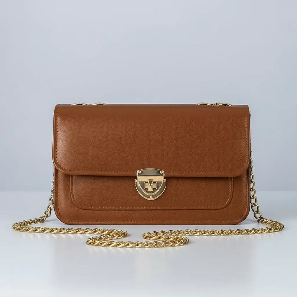 Dazzle stylish crossbody bag in Brown – affordable ladies purse for girls in Pakistan