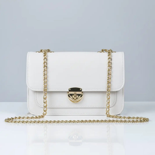 Dazzle stylish crossbody bag in White – perfect daily use ladies purse for girls in Pakistan