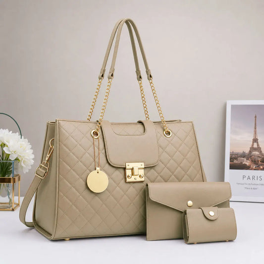 Grace fone quilted handbag set for girls in Pakistan