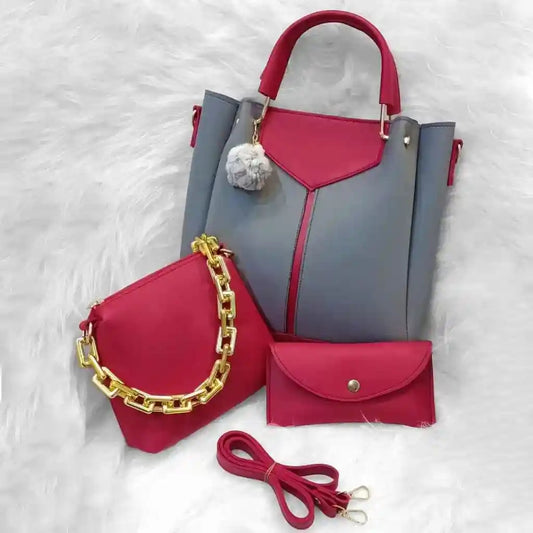 Glint 3PCS – Grey Red