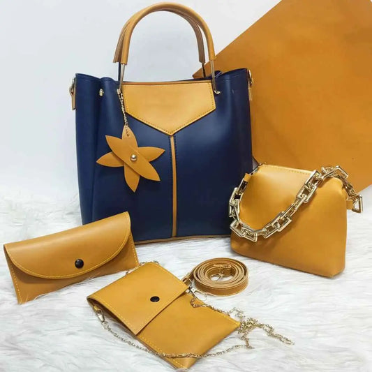 Luxe 4PCS – Blue Yellow