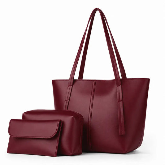Luna 3PCS – Maroon