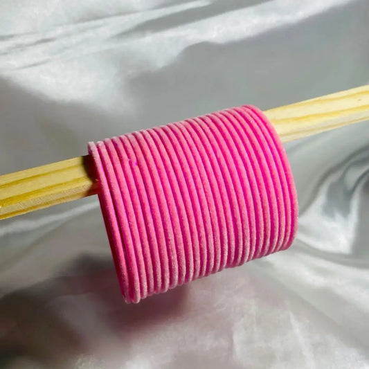 Pink velvet bangles for girls in Pakistan