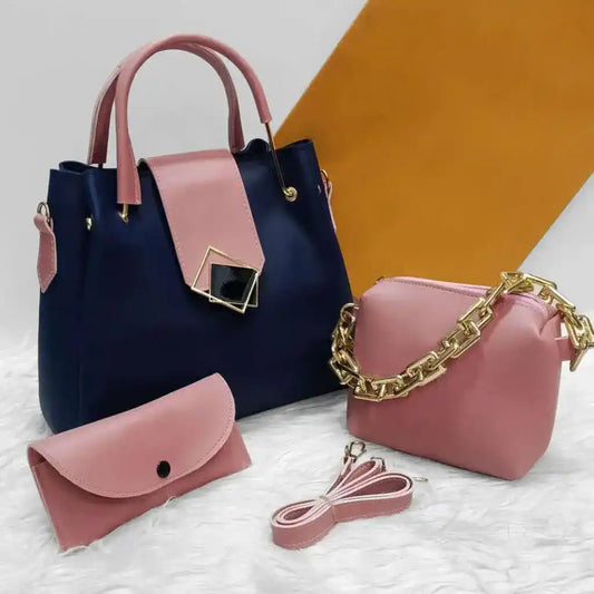 Trielle 3PCS – Blue Pink