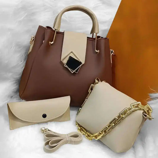 Trielle 3PCS – Brown Fone